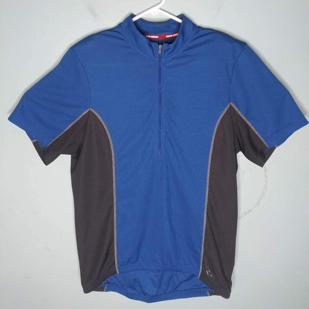 Novara 1/2 Zip Short Sleeve Cycling Bike Shirt With Back Pockets